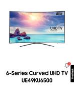 Samsung tv 6-serie curved, Audio, Tv en Foto, Ophalen of Verzenden, Samsung, 100 cm of meer, Smart TV