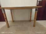 Houten tafel 120x60, Huis en Inrichting, Bureaus, Ophalen, Gebruikt, Bureau