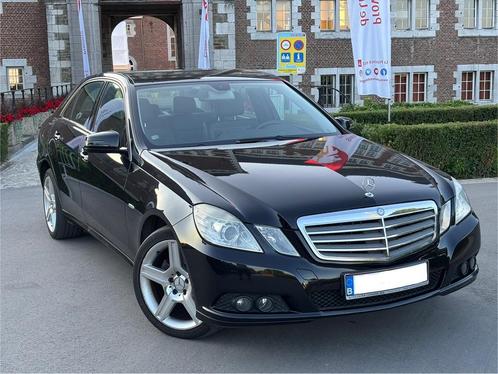 MERCEDES E220 CDI/automaat, Auto's, Mercedes-Benz, Particulier, E-Klasse, Diesel, Euro 5, Berline, 5 deurs, Automaat, Zwart, Zwart