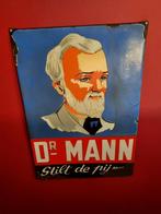 Plaque publicitaire émaillée Dr de Mann, Comme neuf, Enlèvement ou Envoi, Panneau publicitaire