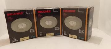 BRILONER - BEVESTIG SPOT ENCASTRABLE NIKKEL MAT IP65 NEUF beschikbaar voor biedingen