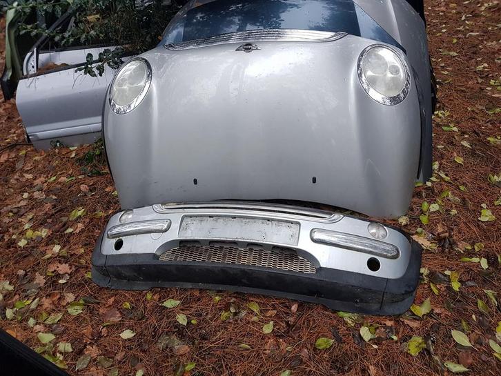 MINI COOPER MOTORKAP +VOORBUMPER BJ 2005, Auto-onderdelen, Carrosserie, Motorkap, Gebruikt, Ophalen of Verzenden