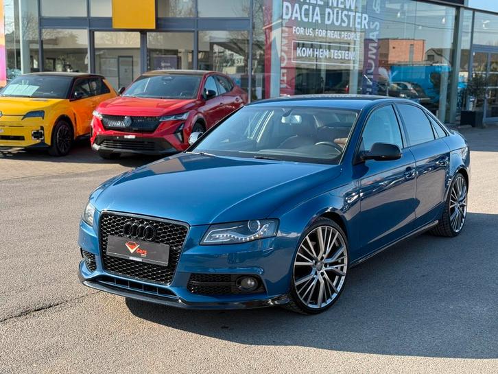 Audi a4 s line benzine full option NIEUW STAAT+ keuring vvk, Auto's, Audi, Bedrijf, Te koop, A4, Bluetooth, Benzine, Euro 4, Handgeschakeld