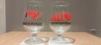 Duvel glazen I love cities, Ophalen of Verzenden, Zo goed als nieuw