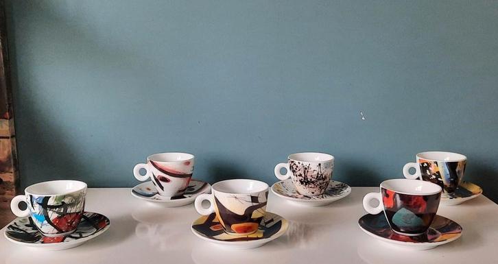 NIEUWE koffie/espresso kopjes, Antiek en Kunst, Antiek | Servies compleet, Ophalen of Verzenden