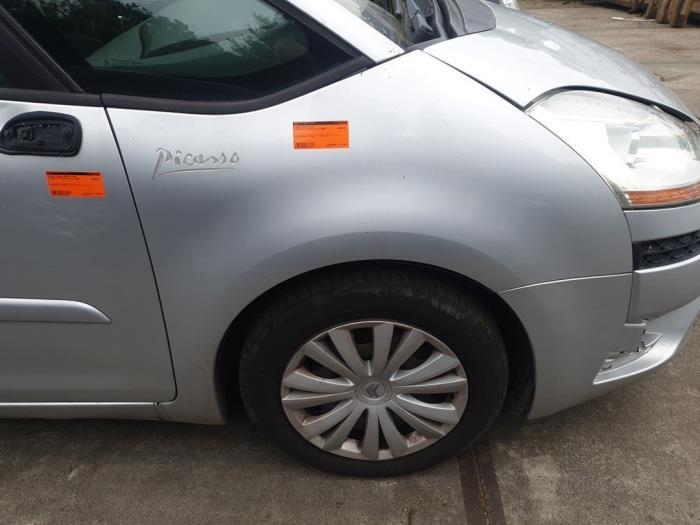 Scherm rechts-voor van een Citroen C4 Picasso (EZRC), Auto-onderdelen, Carrosserie, Citroën, Gebruikt, 3 maanden garantie, Ophalen of Verzenden