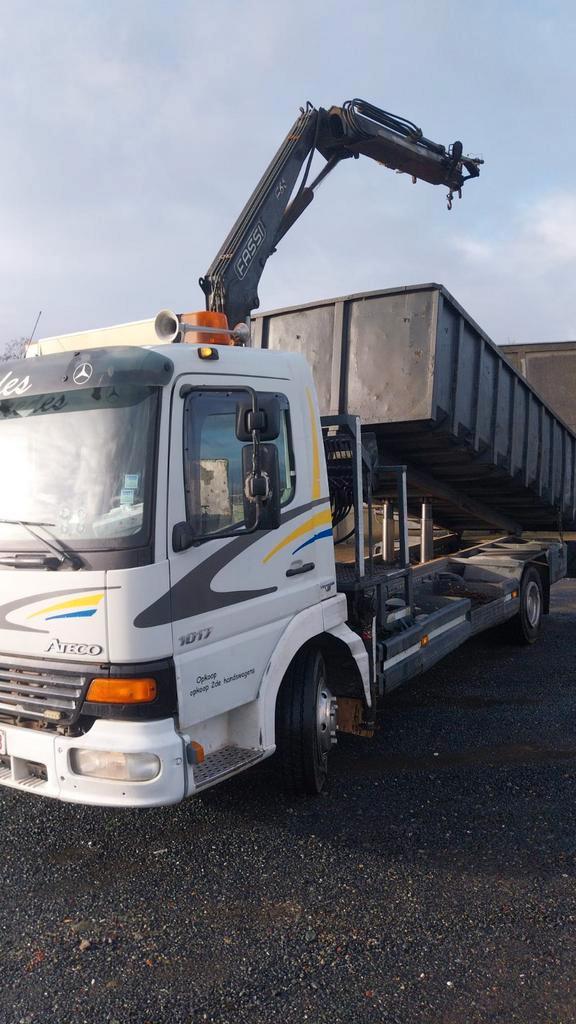 Camion Mercedes Atego type 1017, Autos, Camions, Particulier, Enlèvement