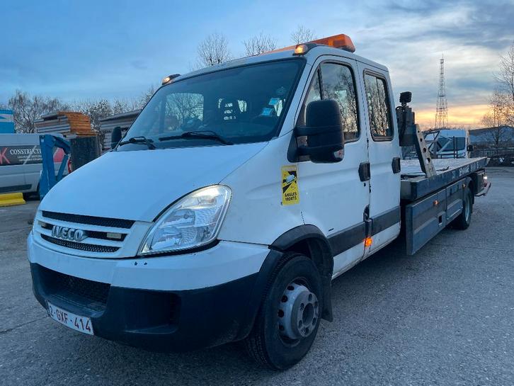 Iveco Daily 65C18 Omars schuifbak voor takelwagens, Auto's, Bestelwagens en Lichte vracht, Bedrijf, Iveco, Diesel, Euro 4, 5 deurs