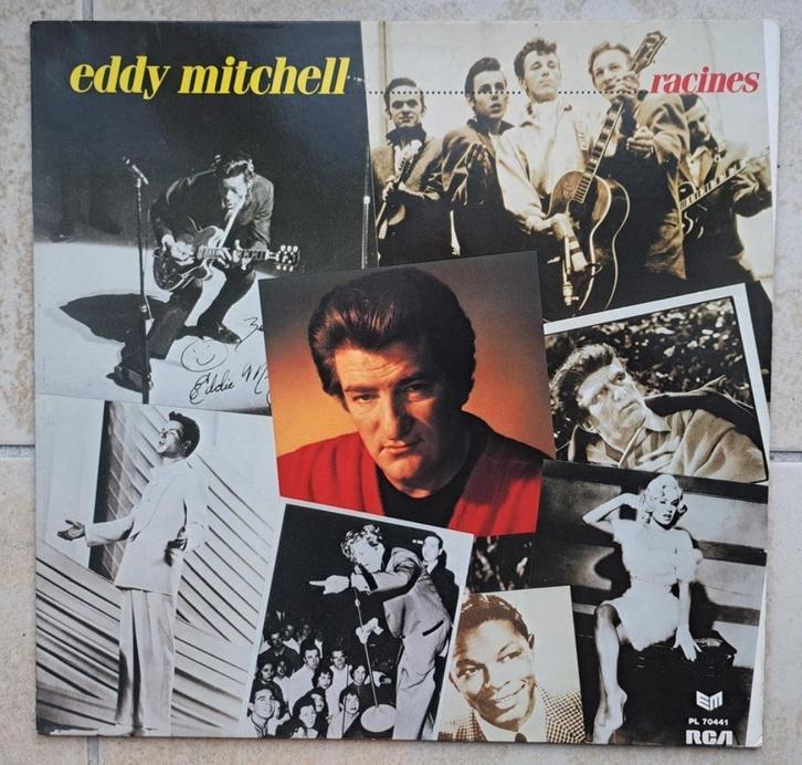 Eddy Mitchell 33T Racines, CD & DVD, Vinyles | Rock, Enlèvement ou Envoi