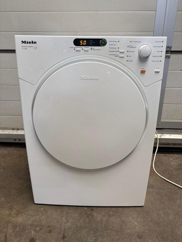 Droogkast Miele 8 Kg AFVOER MET GARANTIE, Elektronische apparatuur, Droogkasten, Luchtafvoer, Voorlader, Ophalen of Verzenden
