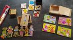 Houten speelgoed : puzzels en Mikado., Ophalen, Gebruikt