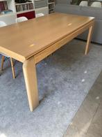 Mooie grote eettafel of vergadertafel en tapijt, Ophalen, 50 tot 100 cm, Zo goed als nieuw, 150 tot 200 cm