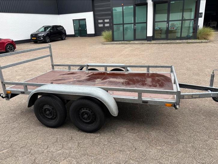 TWINS Aanhanger, machinetrasporter tendemasser. 750kg, Auto diversen, Aanhangers en Bagagewagens, Zo goed als nieuw, Ophalen