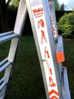 WAKU ladder 4 x 6 treden, Bricolage & Construction, Échelles & Escaliers, Échelle, Enlèvement, Utilisé, Pliable ou rétractable/escamotable