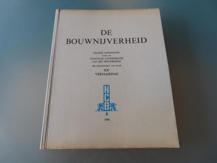 De bouwnijverheid - Henri Bouzin, Jan Venstermans, Maurice-A, Livres, Histoire nationale, Utilisé, 19e siècle, Enlèvement ou Envoi