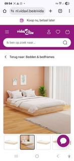 Compleet bed 1.20m breed, eventueel voor studentenkot., Ophalen, Zo goed als nieuw