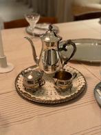 Zilveren thee-, koffietet van Leonard in top staat, Antiek en Kunst, Ophalen of Verzenden