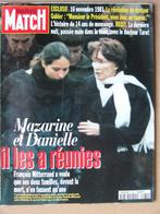 Paris Match - 25 januari 1996 - Overlijden van Mitterrand, Boeken, Tijdschriften en Kranten, Gossip of Showbizz, Ophalen of Verzenden