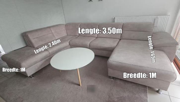 Hoekzetel met slaapbank, Huis en Inrichting, Zetels | Zetels, Ophalen