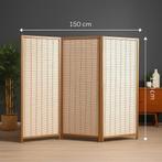 Kamerscherm Paravent Laag model 150 cm, Verzenden, Nieuw