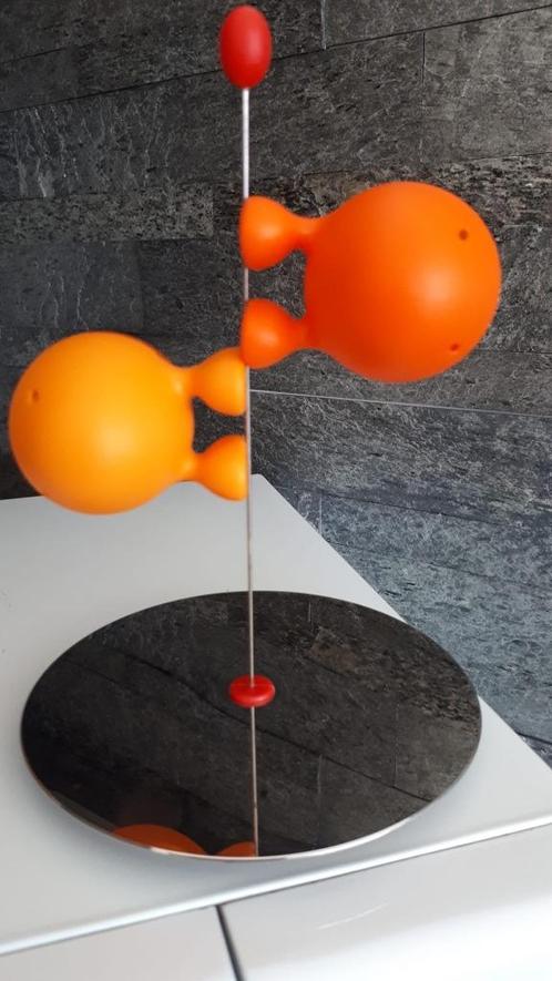 Alessi Lilliput peper- en zoutstel - oranje-Stefano Giovanni, Antiek en Kunst, Curiosa en Brocante, Ophalen of Verzenden