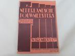 Nederlandsche bouwmeesters -W. Kromhout Czn  Een reeks studi, Ophalen of Verzenden, Gelezen, Architecten, W. Kromhout Czn