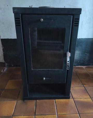 Poêle à bois Olan Livin Flame, Enlèvement, Utilisé, Bois, Poêle à bois
