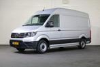 Volkswagen Crafter 2.0 TDI 140pk L3 H3 Automaat Airco Naviga, Auto's, Automaat, Diesel, 261 g/km, Zilver of Grijs