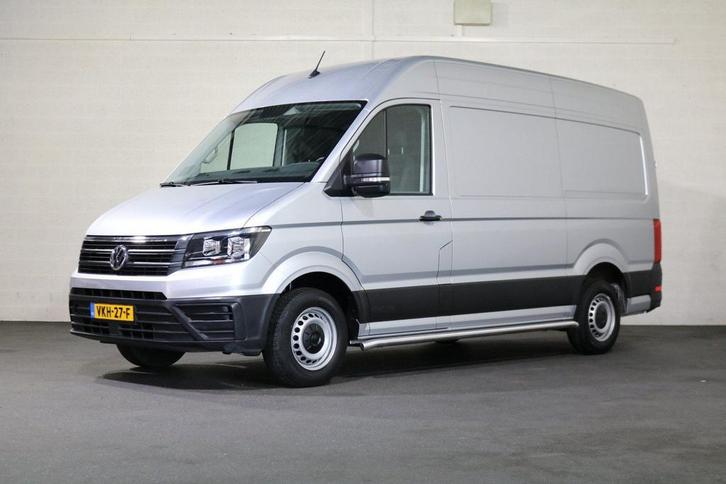 Volkswagen Crafter 2.0 TDI 140pk L3 H3 Automaat Airco Naviga, Auto's, Bestelwagens en Lichte vracht, ABS, Airconditioning, Centrale vergrendeling