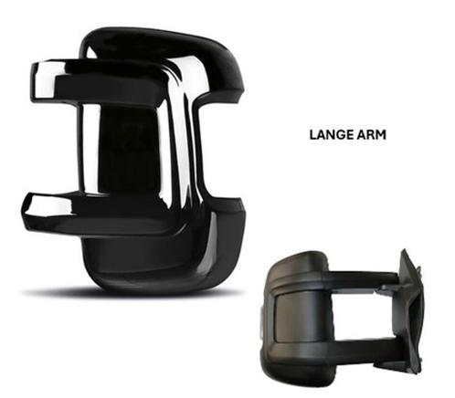 Beschermkappen voor Fiat Ducato spiegels Lange arm Zwart, Caravans en Kamperen, Mobilhome-accessoires, Nieuw, Ophalen of Verzenden