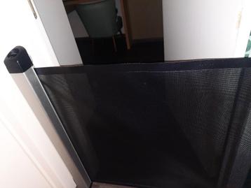 Zwart Lascal kiddy guard AVANT traprek traphek, Enlèvement ou Envoi, Comme neuf, Barrière rétractable