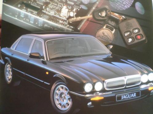 Brochure sur les Jaguar XJ V8 3.2 et 4.0 et la XJR Prestige, Livres, Autos | Brochures & Magazines, Envoi