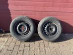 Setje Velgen + banden 165/80R13T  - 4x100, Auto-onderdelen, Gebruikt, 13 inch, Ophalen of Verzenden, Band(en)