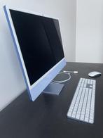Apple iMac 24 inch (2024) Blauw M4 16GB/1TB 10 core gpu, Computers en Software, Apple Desktops, Ophalen, IMac, Zo goed als nieuw