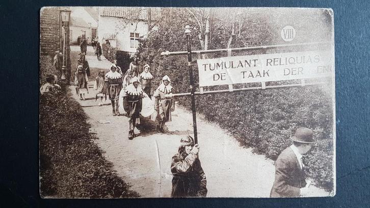 Gheel Geel Verjaring Marteldood H.H. Dimphna, Verzamelen, Postkaarten | België, Ongelopen, Antwerpen, 1920 tot 1940, Ophalen of Verzenden
