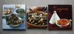 Mezze – Tajines - Curry’s & Korma’s. Set van 3 = €10., Enlèvement ou Envoi, Utilisé, Diverse Auteurs, Italie