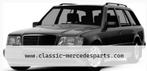 Portier rechts-achter Mercedes S124 / 124T kaal, Auto-onderdelen, Ophalen, Gebruikt, Deur