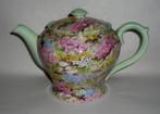 SHELLEY POTTERY CHINTZ THEEPOT DECOR ROCK GARDEN CA 1945, Antiek en Kunst, Ophalen of Verzenden