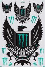 Monster Energy Army stickervel #2, Verzamelen, Verzenden, Nieuw