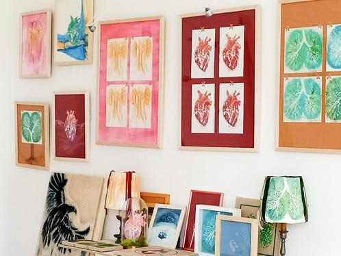 houtsnede, Antiek en Kunst, Kunst | Litho's en Zeefdrukken, Ophalen