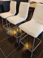 Barstoelen, Huis en Inrichting, Ophalen, Kunststof, Gebruikt, Met voetsteun