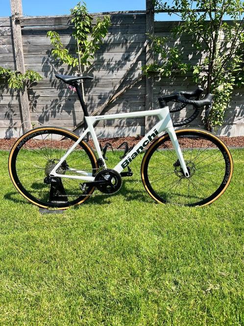 Bianchi sprint 55 shimano 105 di2 12 speed, Sport en Fitness, Wielrennen, Gebruikt, Overige typen, Ophalen