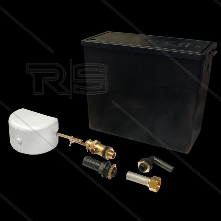 Vlottertank 4L Kunststof met Deksel en Vlotter, Auto diversen, Overige Auto diversen, Verzenden