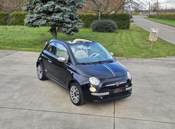 Fiat 500 C Cabrio 2015 ** Airco - Velgen ** Garantie 12M beschikbaar voor biedingen