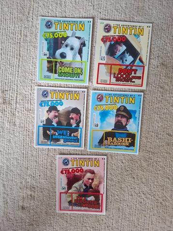 Lot promo met stripfiguur "KUIFJE" beschikbaar voor biedingen