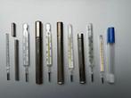 Set van 6 antieke koortsthermometers, Ophalen of Verzenden