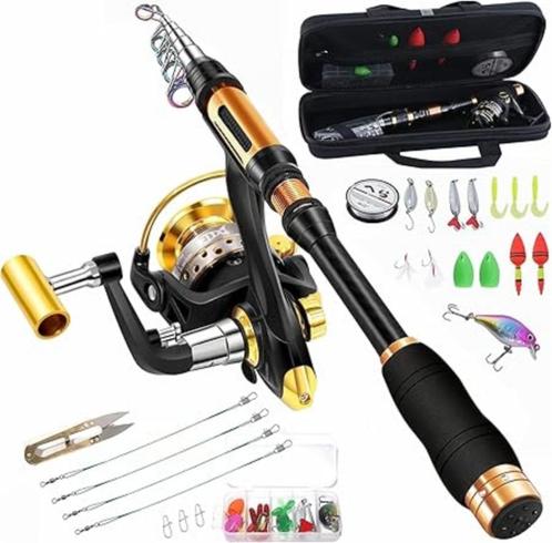 BNTTEAM Telescopische hengel  SNELLE GRATIS LEVERING, Watersport en Boten, Hengelsport | Witvissen, Nieuw, Overige typen, Verzenden