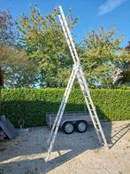 Ladder 3 delig, Doe-het-zelf en Bouw, Ladders en Trappen, Ophalen, Zo goed als nieuw, Ladder