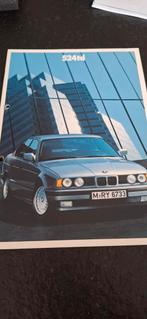 Folder BMW 5 reeks diesel anno 1989, Boeken, Auto's | Folders en Tijdschriften, Ophalen of Verzenden, Zo goed als nieuw, BMW