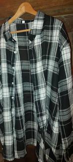 Chemise homme à carreaux flanelle légère grande taille 4 xl., Enlèvement ou Envoi, Neuf